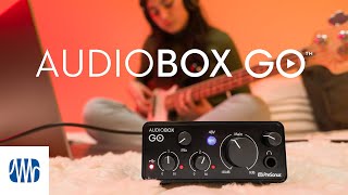 Introducing PreSonus AudioBox GO™ | Ultra-affordable, Compact 2x2 USB Audio Interface