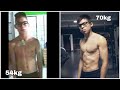 Mi Transformación Gym 8 meses//Motivación Gym Ectomorfo