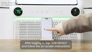 Zafro Room Air Conditioner (54091EWA0 & 54091EWA1) | App Setup & WiFi Connection Guide screenshot 2