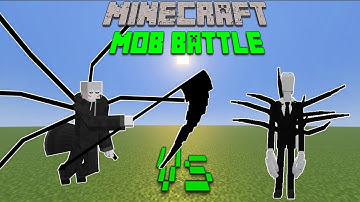 Unleashed Lethality 404 Vs Slenderman - Minecraft Mob Battle 