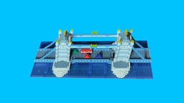 Building the Tower Bridge, London using NanoBlocks