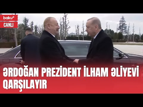 Prezident İlham Əliyevin Türkiyədə rəsmi qarşılanma mərasimi - CANLI