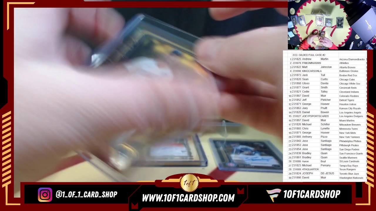 2/22- GILDED FULL CASE PYT #2!!!!!!