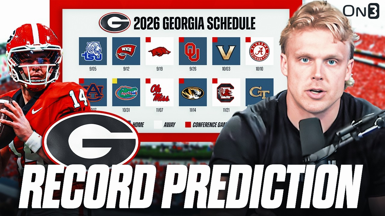 Georgia Bulldogs 2026 Record PREDICTION