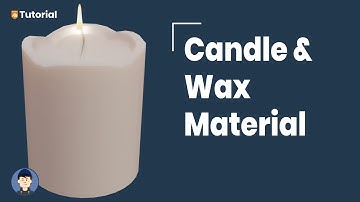 How to make a low-poly candle (with procedural materials) in Blender [3.1] | 3D Modeling REQUESTED]
