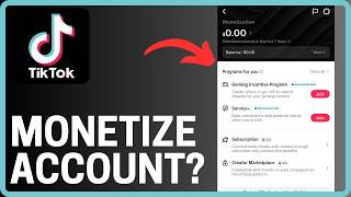 How To Monetize TikTok Account - Step by Step