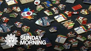 Olympic pin trading: Fans go for the gold