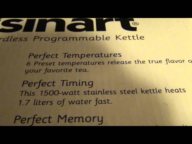 An Oprah Favorite: Cuisinart PerfecTemp Cordless Kettle 