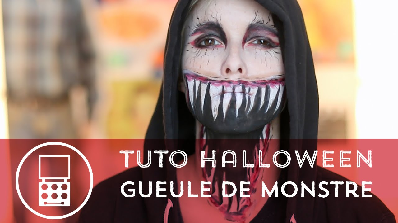 Tuto maquillage d’Halloween – La gueule de monstre