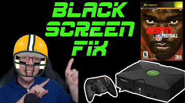 Solve ESPN NFL 2K4 Black Screen on Modded Xbox: Quick & Easy Guide 🏈