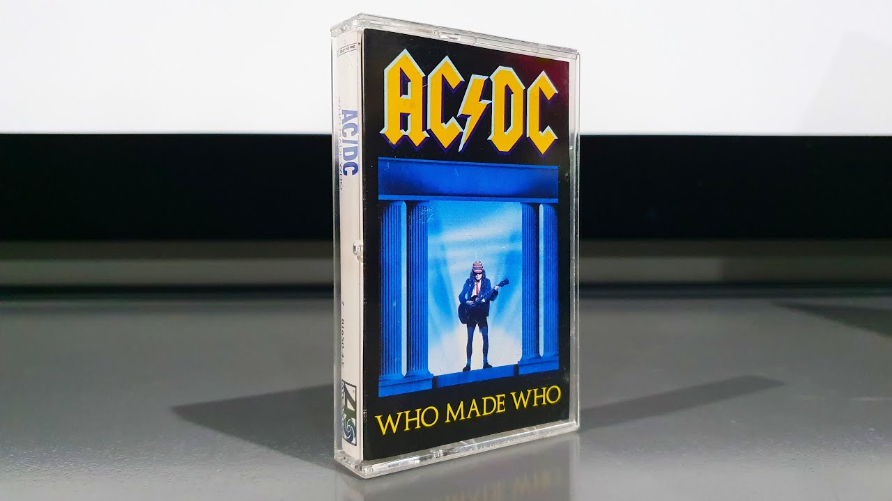 AC/DC - Who Made Who (Cassette, 1986) - YouTube