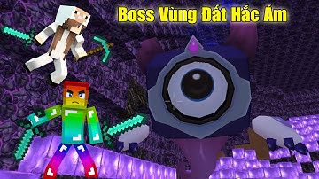 MINI GAME : VÙNG ĐẤT HẮC ÁM ** THỬ THÁCH CHIẾN THẮNG VÙNG ĐẤT HẮC ÁM CÙNG CỪU TRONG MINI WORLD