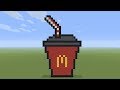 Minecraft Pixel Art - McDonald's Cup
