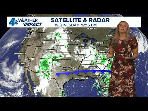 New Orleans Weather: Hot weather continues, a little less humid late week