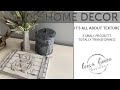 Adding Texture to your DIY Projects by Leesa Boone of Leesa Boone Designs