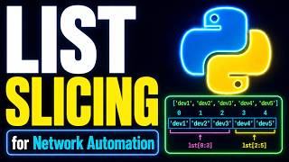 PYTHON LIST SLICING for Network Automation