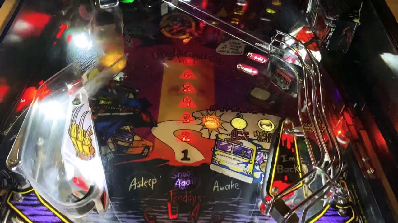 Freddy a Nightmare on Elm Street Pinball Quick Look - YouTube