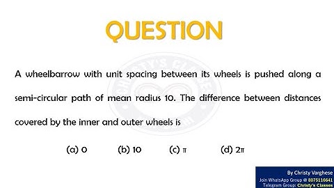 A question on Distance | CSIR-NET DEC 2015 | General Aptitude | July Mary Mathew