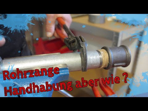 Video: Wie benutzt man eine Rohrzange sicher?