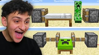 جربت اصعب خدع التيك توك في ماين كرافت!! دخلت عالم الدايموند😱MINECRAFT