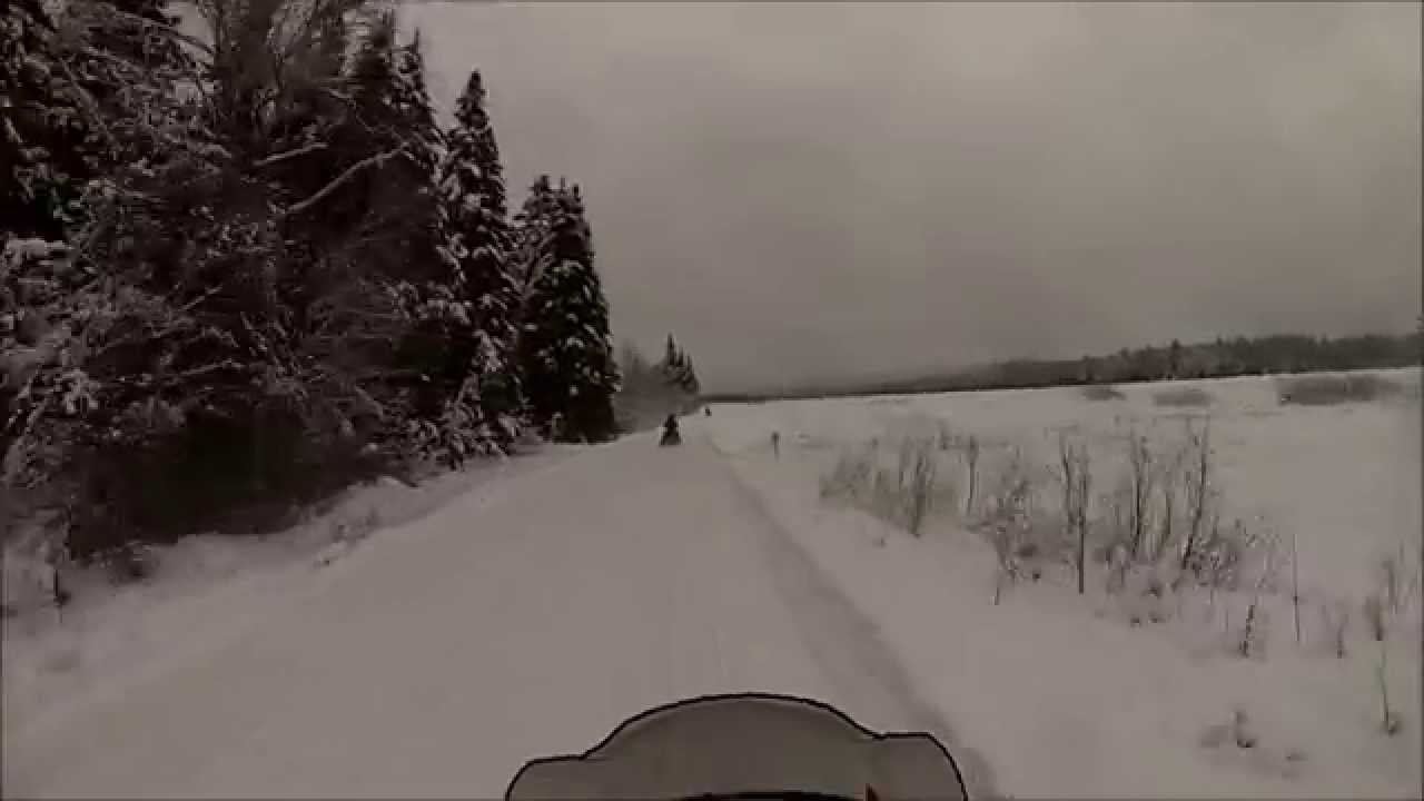 First Trip 2014/2015 Snowmobile Season 12/22/2014 Jackman, Maine