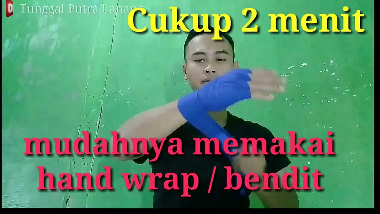  Cara  memakai  hand wrap bendit yang  benar  YouTube