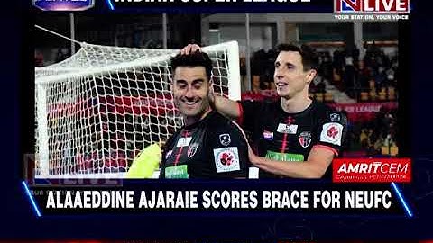 NorthEast United FC Dominates East Bengal 4-0 in Shillong, Secures Playoff Spot