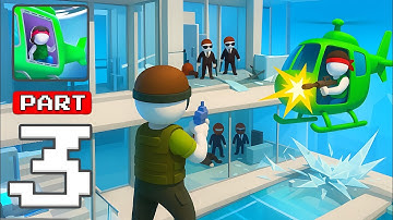 HellCopter - Gameplay Walkthrough Part 3 - Clear The Sky Of Foes (iOS, Android)