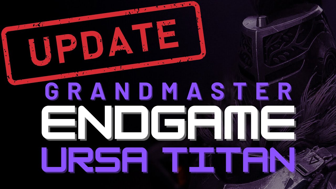 UPDATED Ultimate Void Titan Support Build For ENDGAME Destiny 2 PVE 