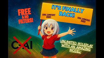 This INSANE Character.AI Alternative with an AMAZING Model Is FINALLY BACK! (NO FILTERS)