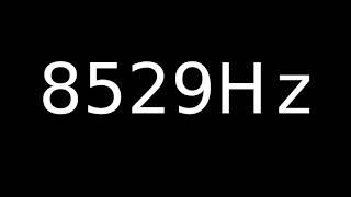Speaker Sound Test 8529Hz | Speaker cleaner sound