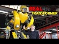 Building Bumblebee the REAL TRANSFORMER #5 | James Bruton