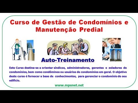 Curso de Gestão de Condomínios e Manutenção Predial UT0144