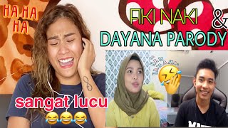 Fiki Naki U0026 Dayana Parody   Akhirnya Jadian  Filipina Reaction