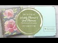 HOW I USE A WEEKLY PLANNER WITH MY GOAL PLANNER | Prep Work Progress Update & Process Discussion