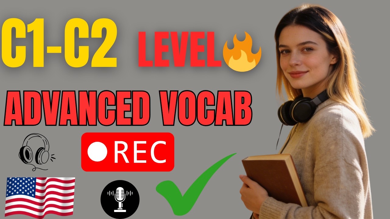 30 Advanced English Vocabulary Lessons (C1–C2) to Speak Like a Native