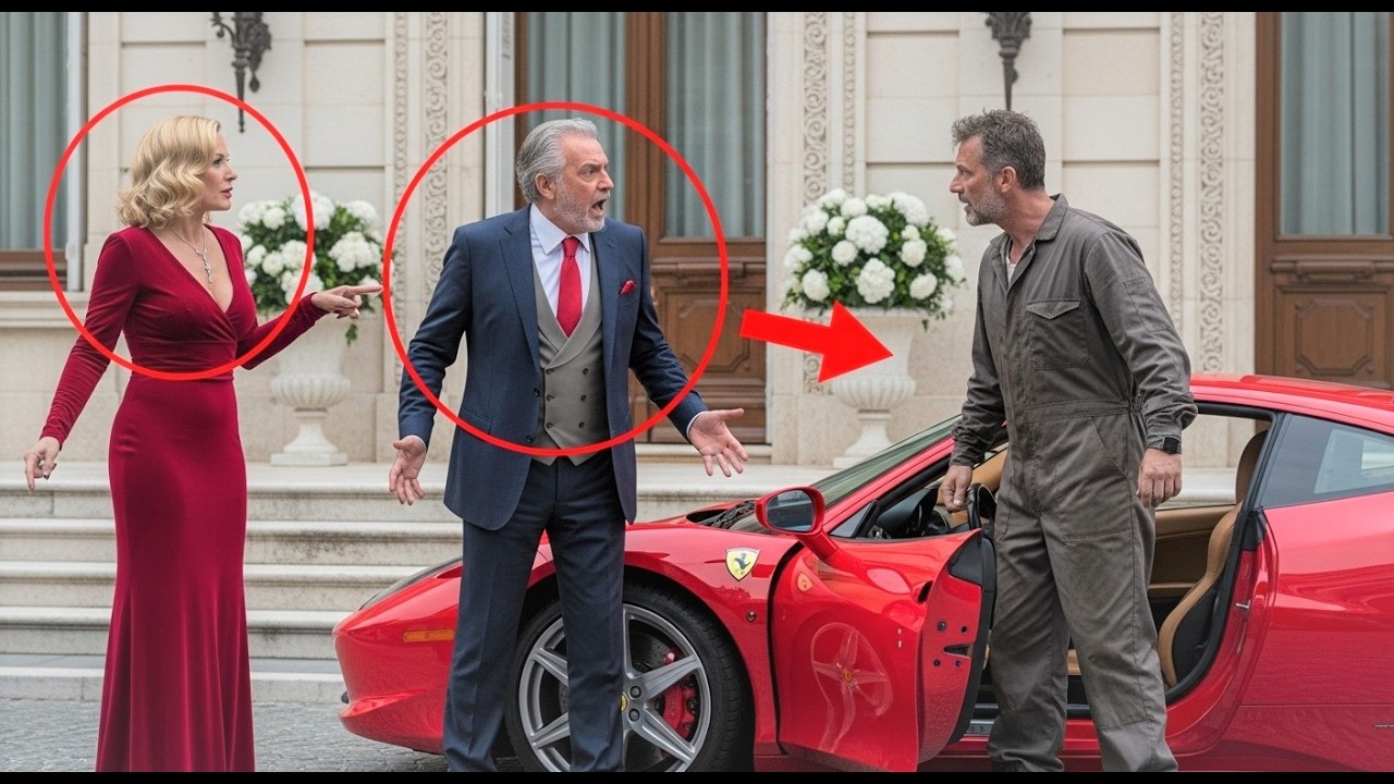 MECÁNICO HUMILLADO DURANTE AÑOS…HASTA QUE APARECIÓ EN UN FERRARI EN LA BODA DEL HIJO DEL JEFE
