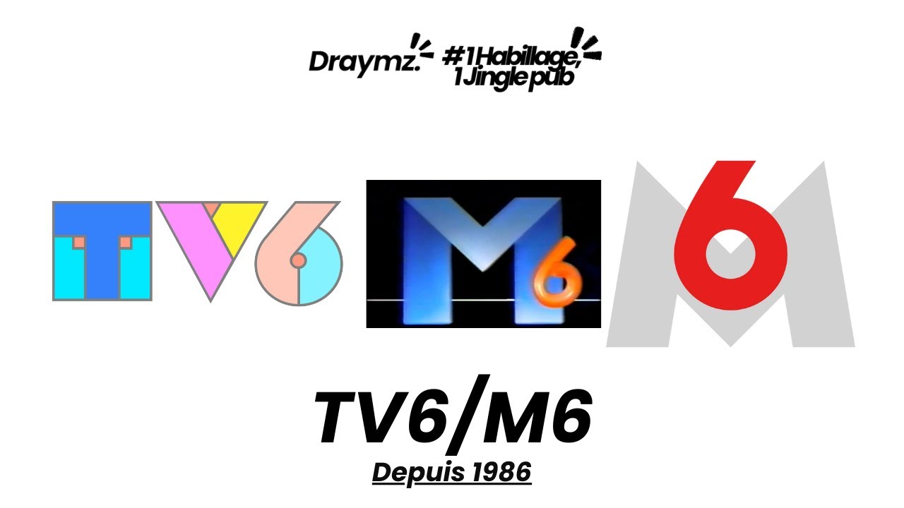 1 Habillage, 1 Jingle Pub : Épisode 3 - TV6 / M6 (Depuis 1986)