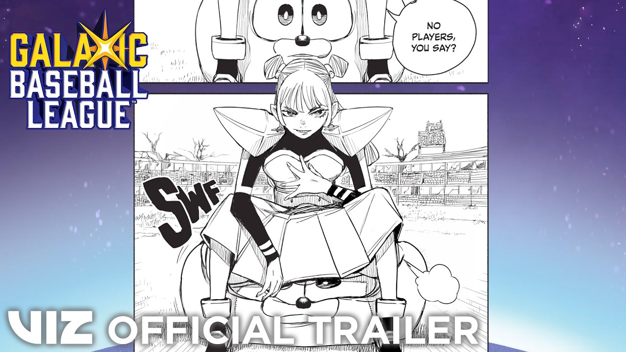 Official Manga Trailer | GalaXic Baseball League, Vol. 1 | VIZ