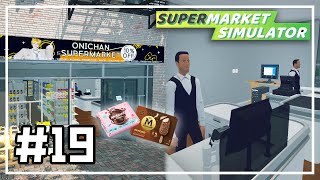 Supermarket Simulator - ทำป้ายร้านใหม่เพิ่มพนักงานคิดเงิน.. #19