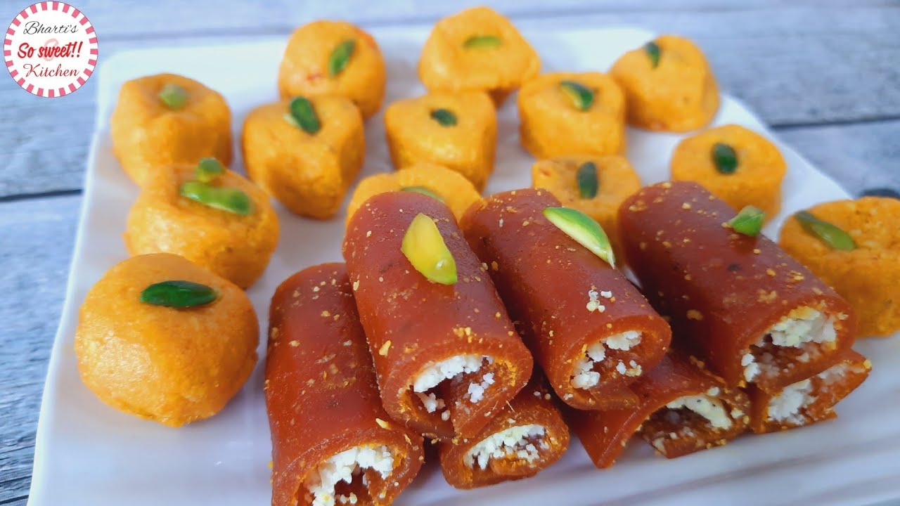 Mango Sandesh | Aam Papad | Aam Papad Sandesh | आम से बनाएं ये दो मजेदार मिठाईयां | So Sweet Kitchen!! By Bharti Sharma