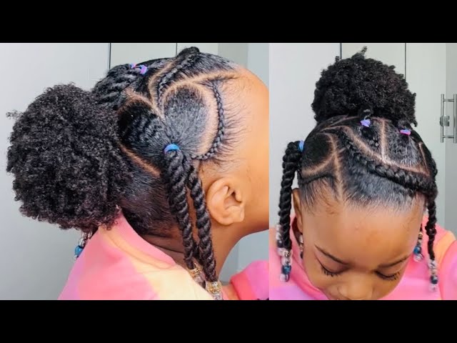 frisurentrends.net  Lemonade braids hairstyles, Natural hairstyles for kids,  Kids hairstyles