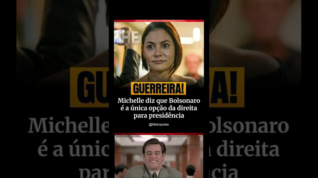 Michelle: Bolsonaro é a única opção da direita 🇧🇷