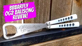 The Coolestand Funnest Bottle Opener In The World Bbbarfly Og2 Erfly Knife Trainer Review