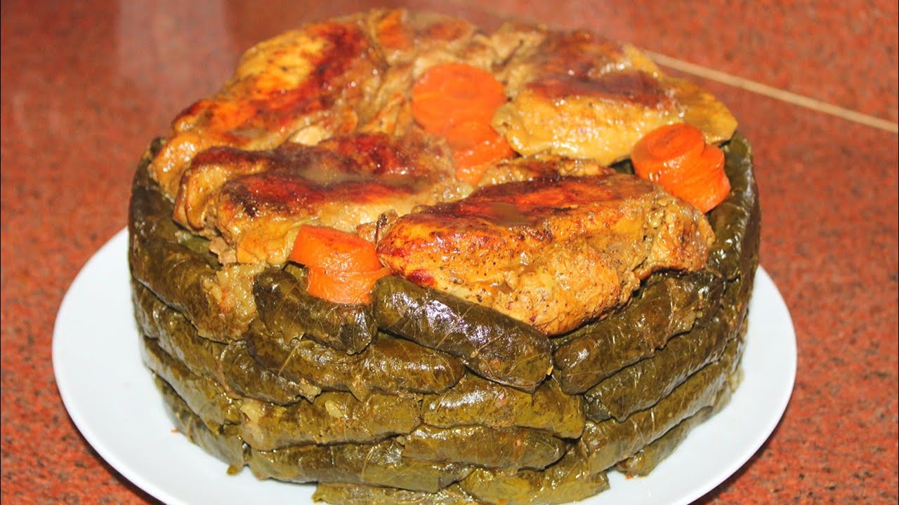 ازاى تعملى ورق العنب بالفراخ وتقلبى الحله من غير ما يلزق والطعم روووعه‼️