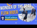 ROYAL CARIBBEAN CRUISE | WONDER OF THE SEAS | FLOW RIDER|#shorts #royalcaribbean  #wonderoftheseas