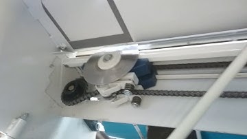 Accu Cut Q7 cutter carriage in action