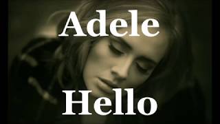 Adele - Hello[영어자막/한글번역]