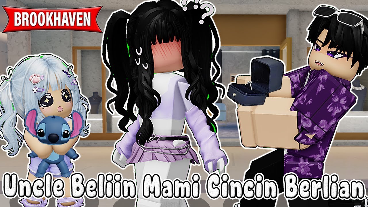 UNCLE BELIIN MAMI CINCIN BERLIAN & BIBI  HAMPIR PUNYA ADIK BARU? || BROOKHAVEN RP 🏡 ROBLOX INDONESIA