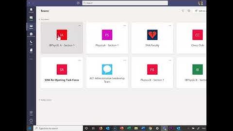 Creating Microsoft Teams Links for Schoology
